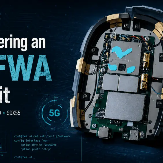 Reverse Engineering an HT 5G FWA